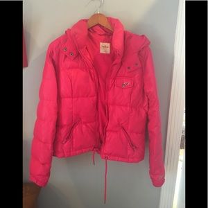 Hot Pink Puffer Jacket from Hollister.